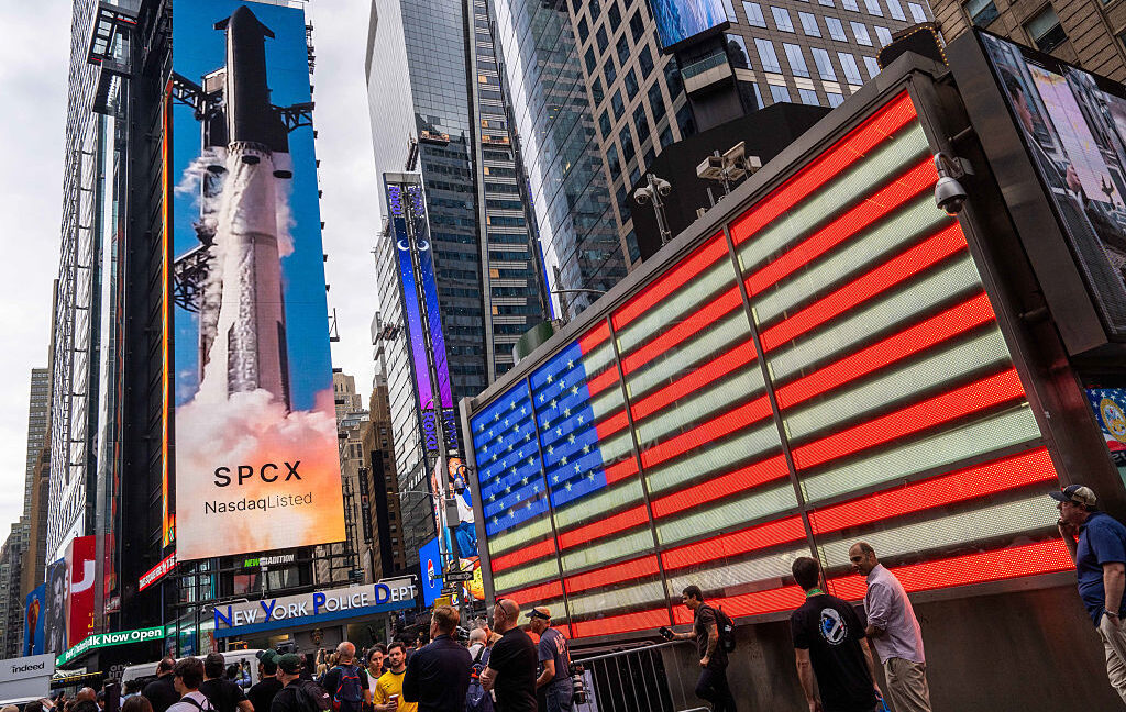 Trump asked Musk for SpaceX stock to seed US kids' savings accounts. Will probably flesh them out with some Trump Social shares and a stake in his kids' crypto [Awkward]
